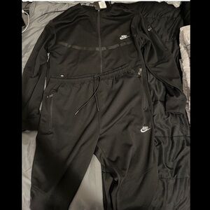 Nike Black Tracksuit Set